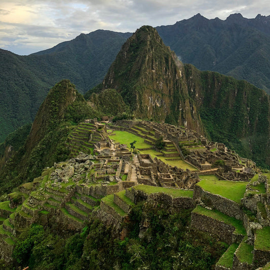 "Machu Picchu ancient ruins in Peru representing reliable Claro network eSIM data coverage for Latin America travelers"
