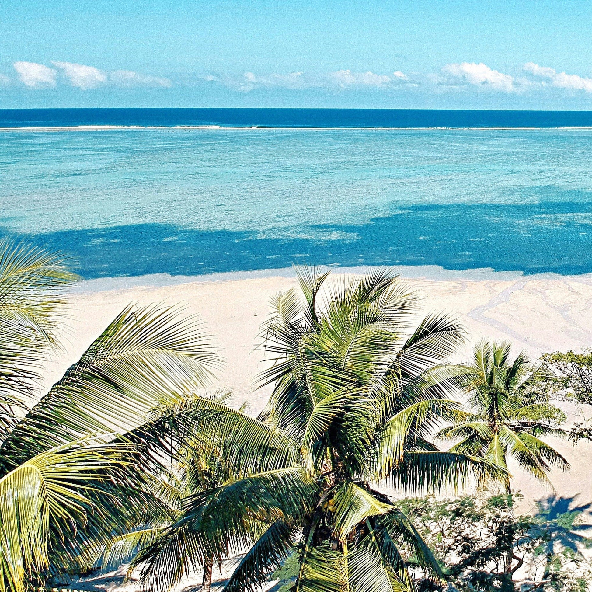 "Tropical Fiji beach destination covered by Oceania Link regional eSIM for Pacific Island travelers"