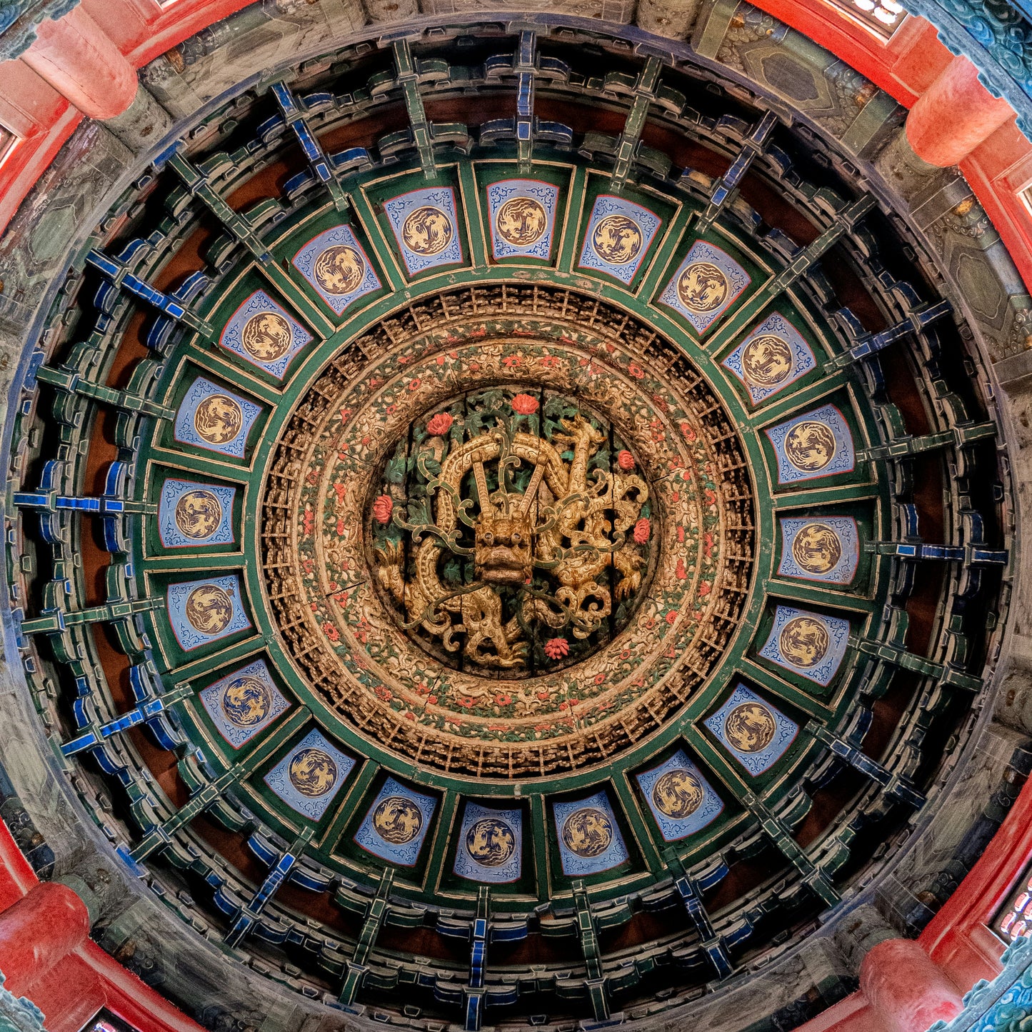  Traditional architecture in the Forbidden City Beijing, use Google Translate and Maps seamlessly with our China travel data plan.